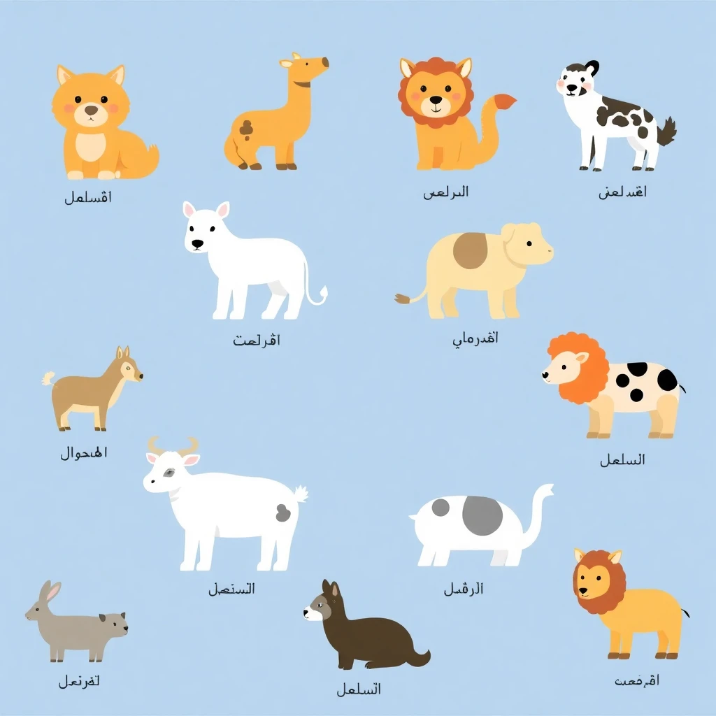 أسماء الحيوانات