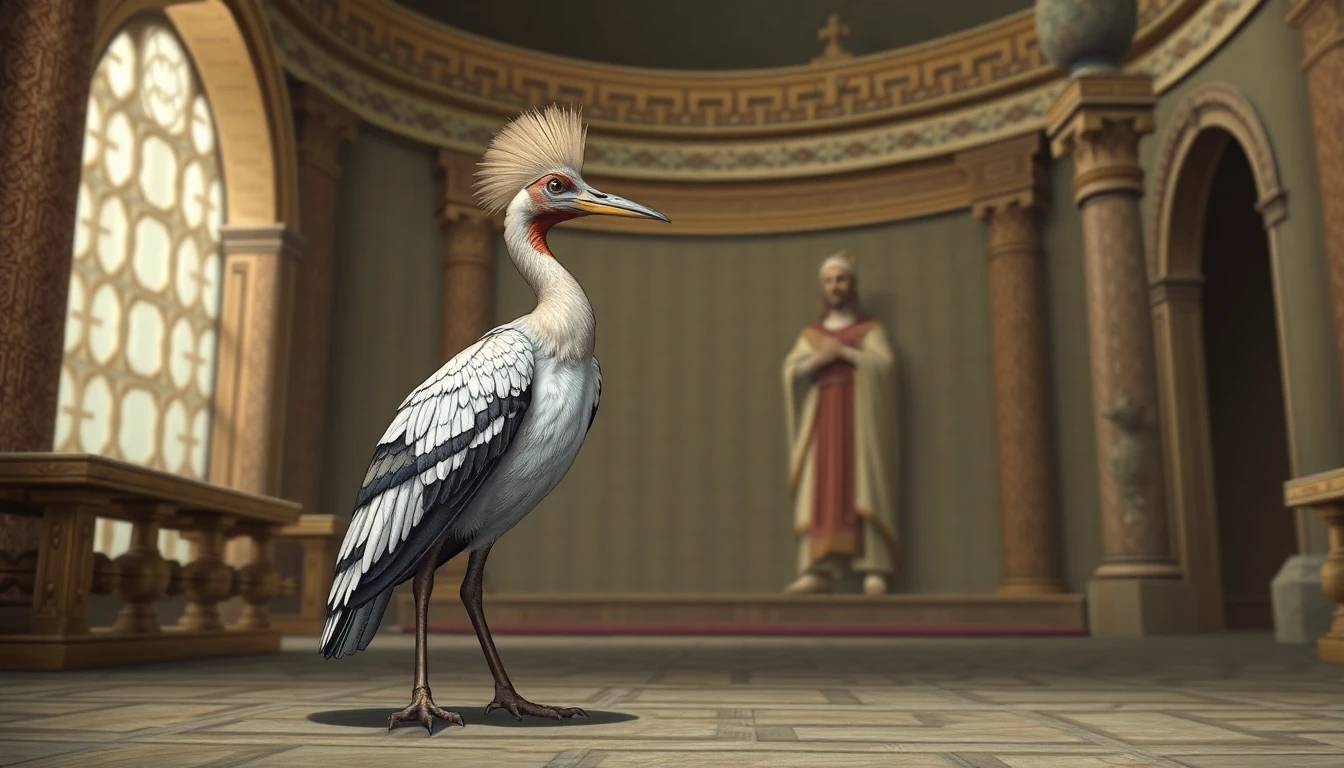 صورة لطائر الهدهد ذو الريش الملون والمنقار الطويل