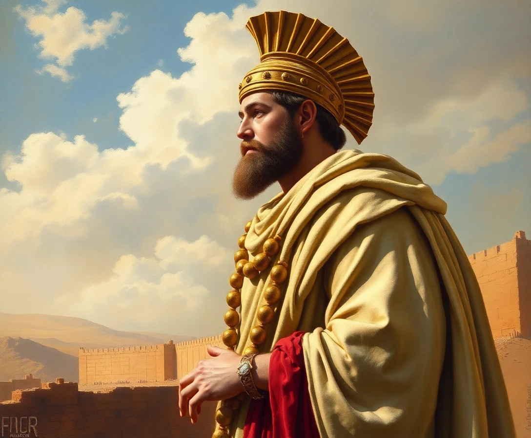 ذو القرنين يبني السد